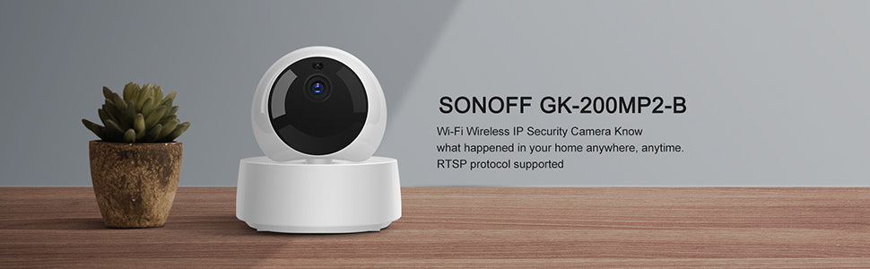 SONOFF GK-200MP2-B - Wifi 360° Security Camera