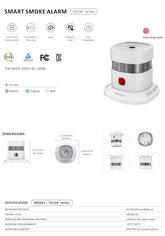 Zigbee 3.0 Rauchmelder von Heiman HS1SA-E