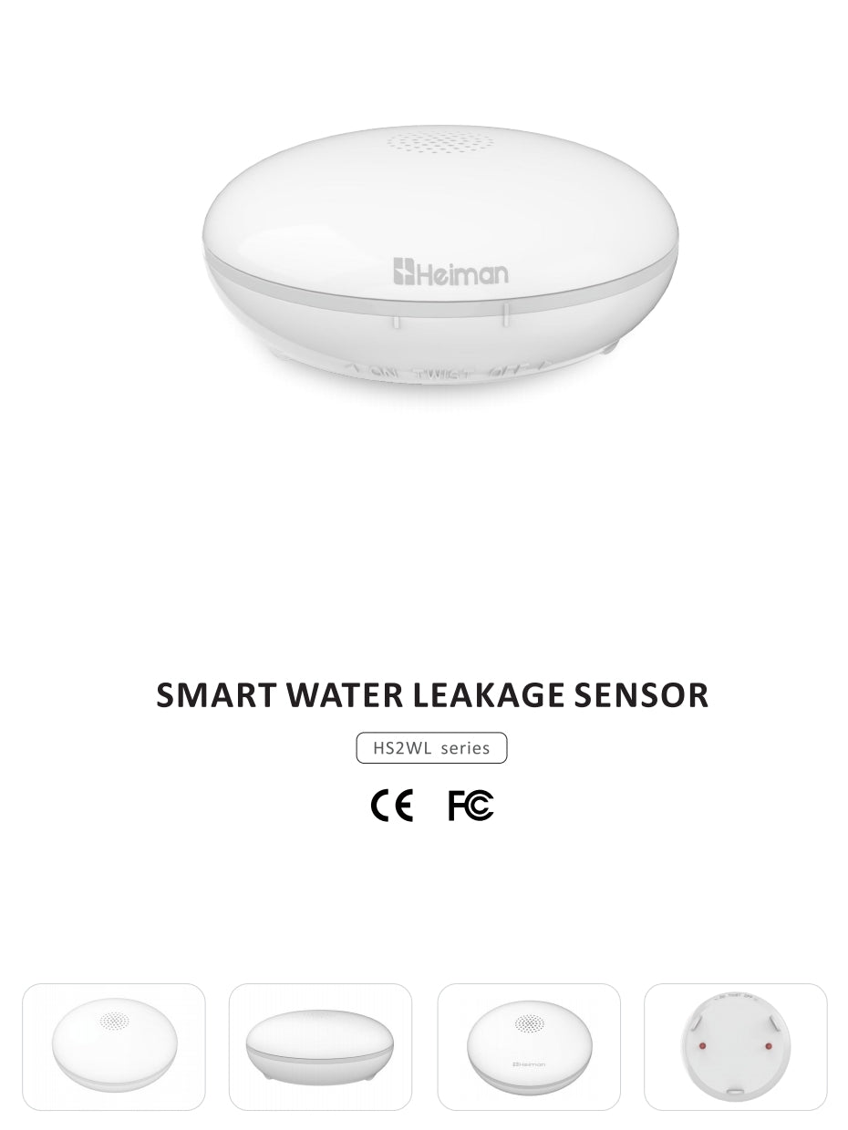 Wassermelder Heiman HS2WL-R mit Vernetzung