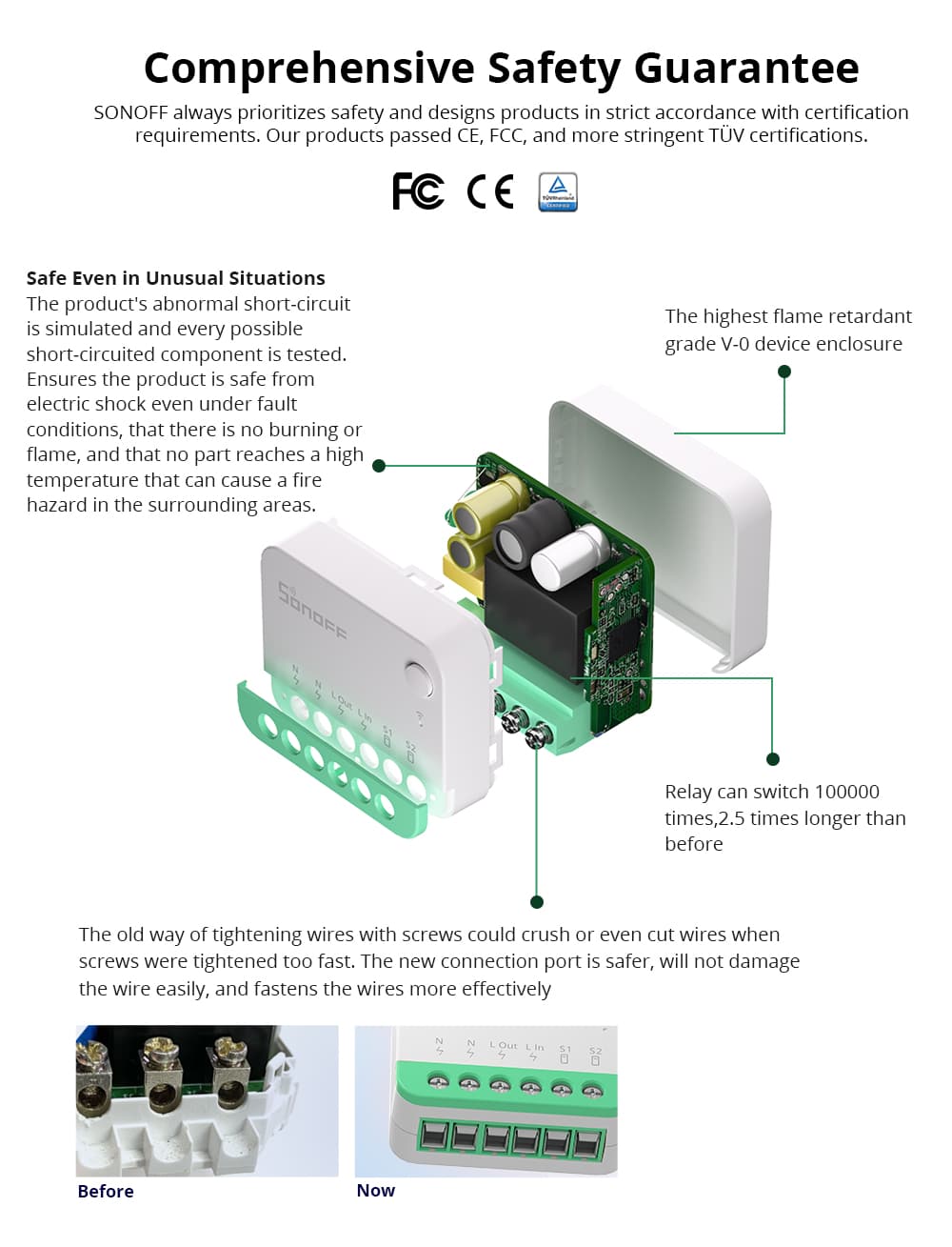 SONOFF MINIR4M Matter Wifi Smart Relay Switch,