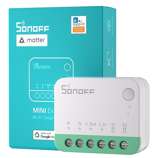 SONOFF MINIR4M Matter Wifi Smart Relay Switch,