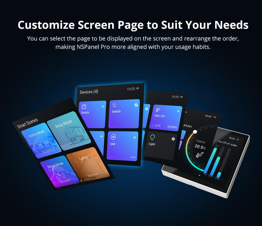 SONOFF NSPanelPro Smart Home Control Panel