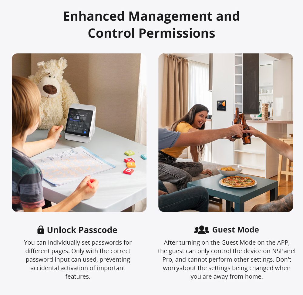 SONOFF NSPanelPro Smart Home Control Panel