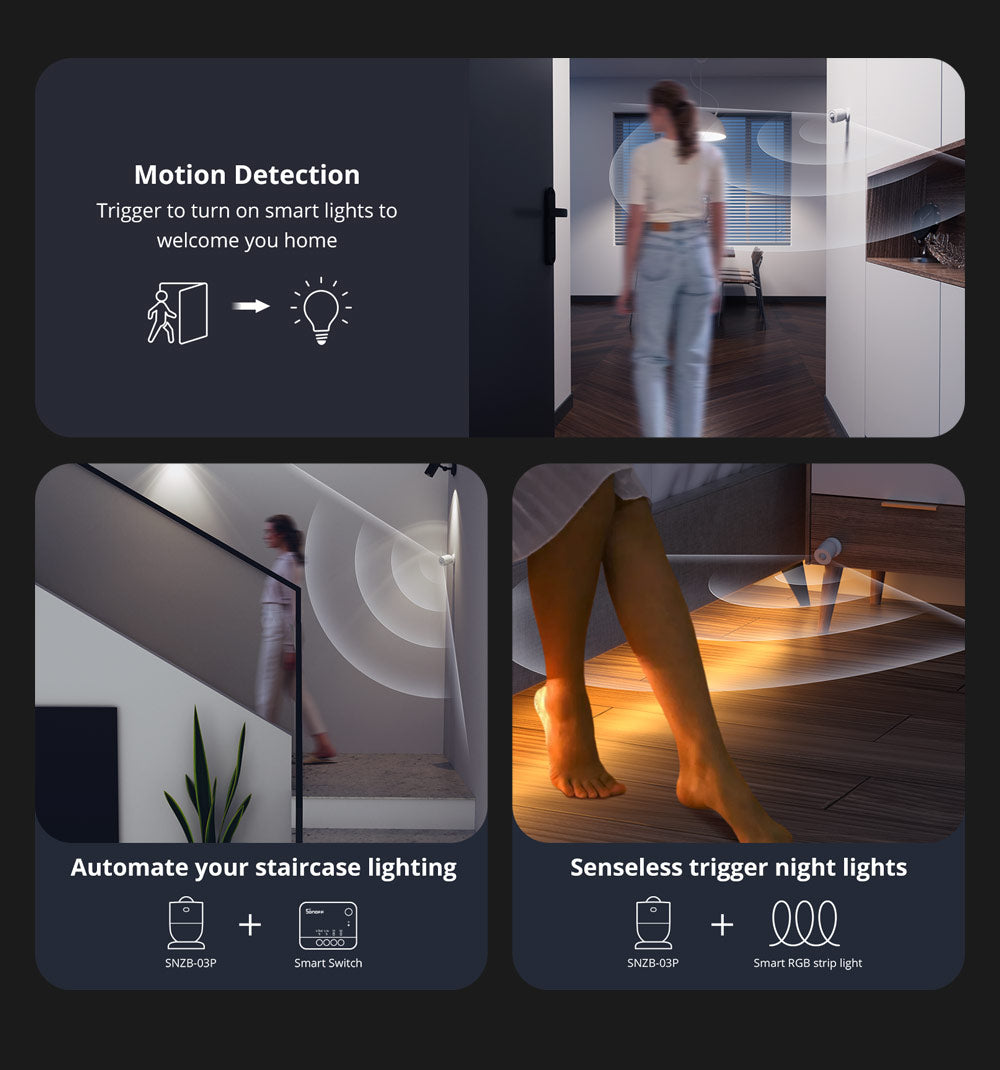 SONOFF SNZB-03P Wireless Motion Sensor, Zigbee3.0