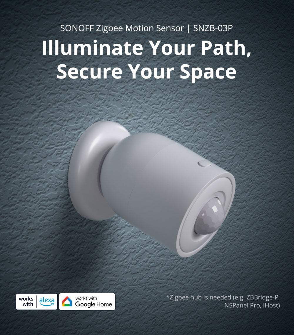 SONOFF SNZB-03P Wireless Motion Sensor, Zigbee3.0