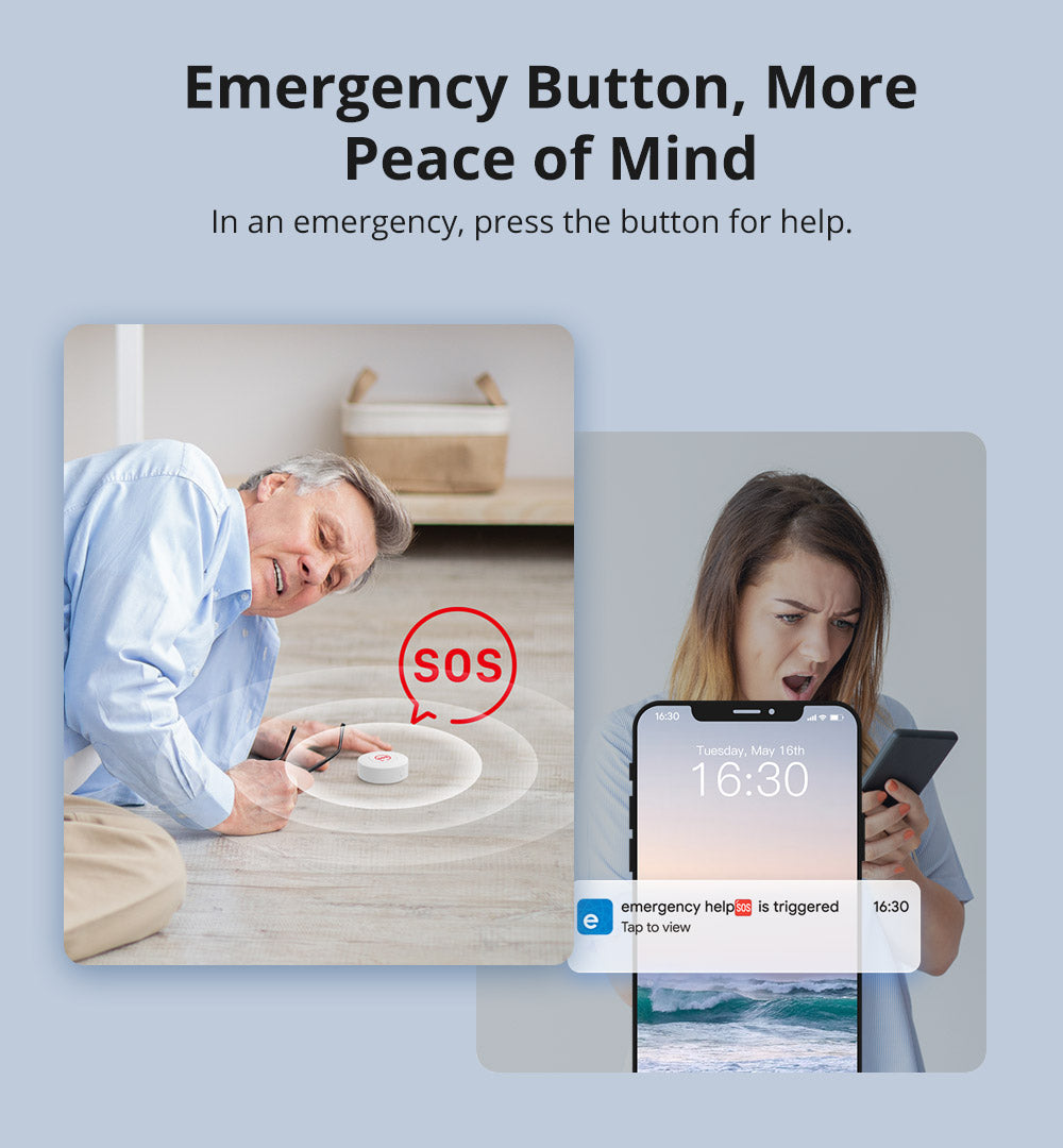 Smart Switch SNZB-01P, Zigbee 3.0, wireless