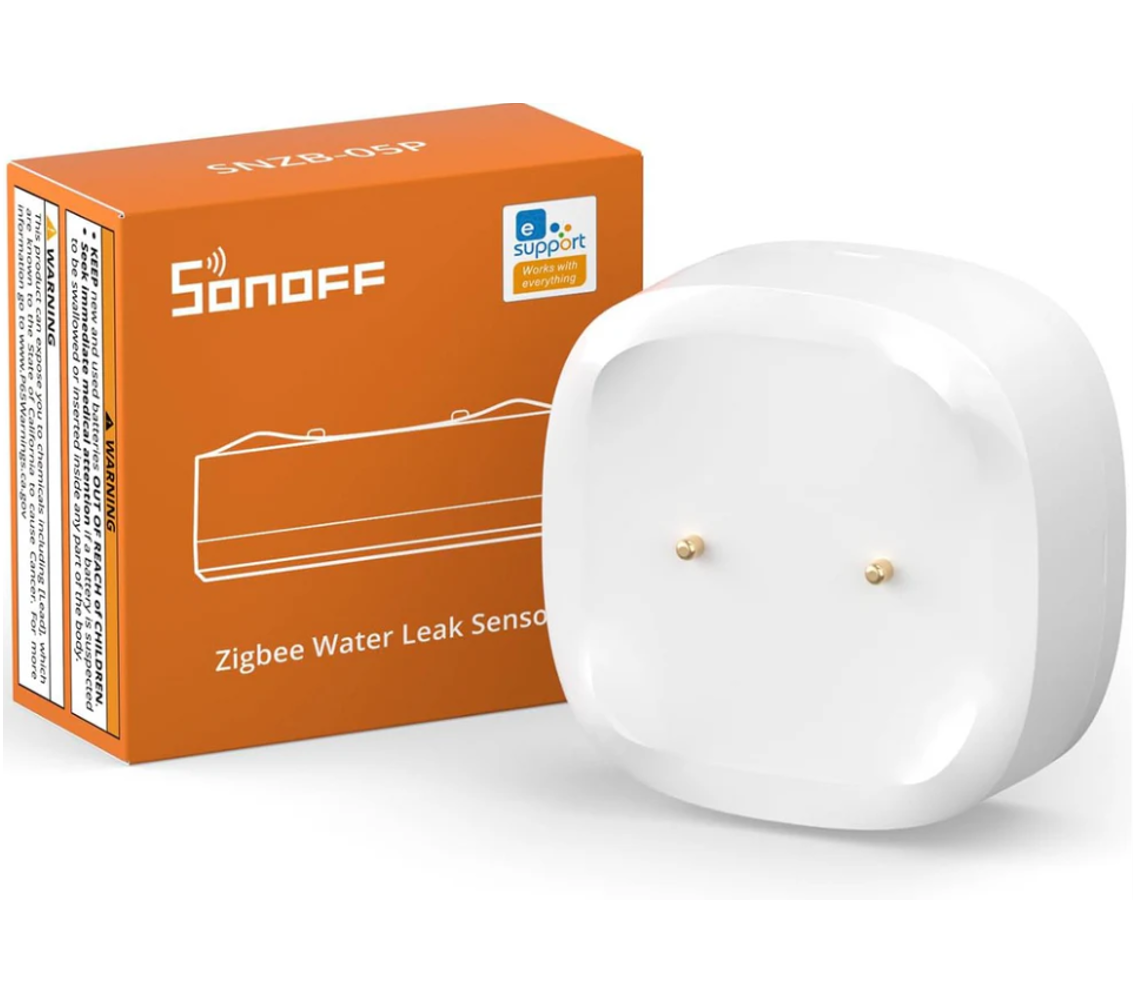 SONOFF SNZB-05P Zigbee 3.0 Water Detector, Smart Home Water Sensor