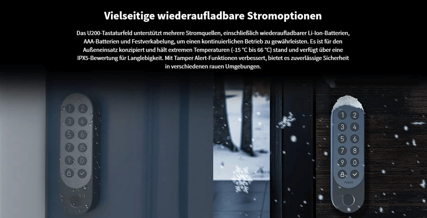 Aqara Smart Lock U200 – Intelligent security for your home