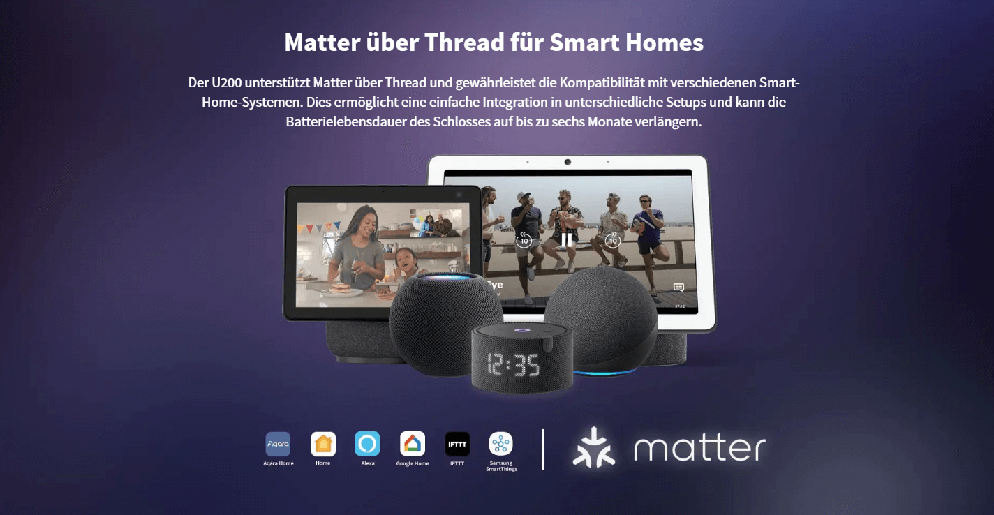 Aqara Smart Lock U200 – Intelligent security for your home