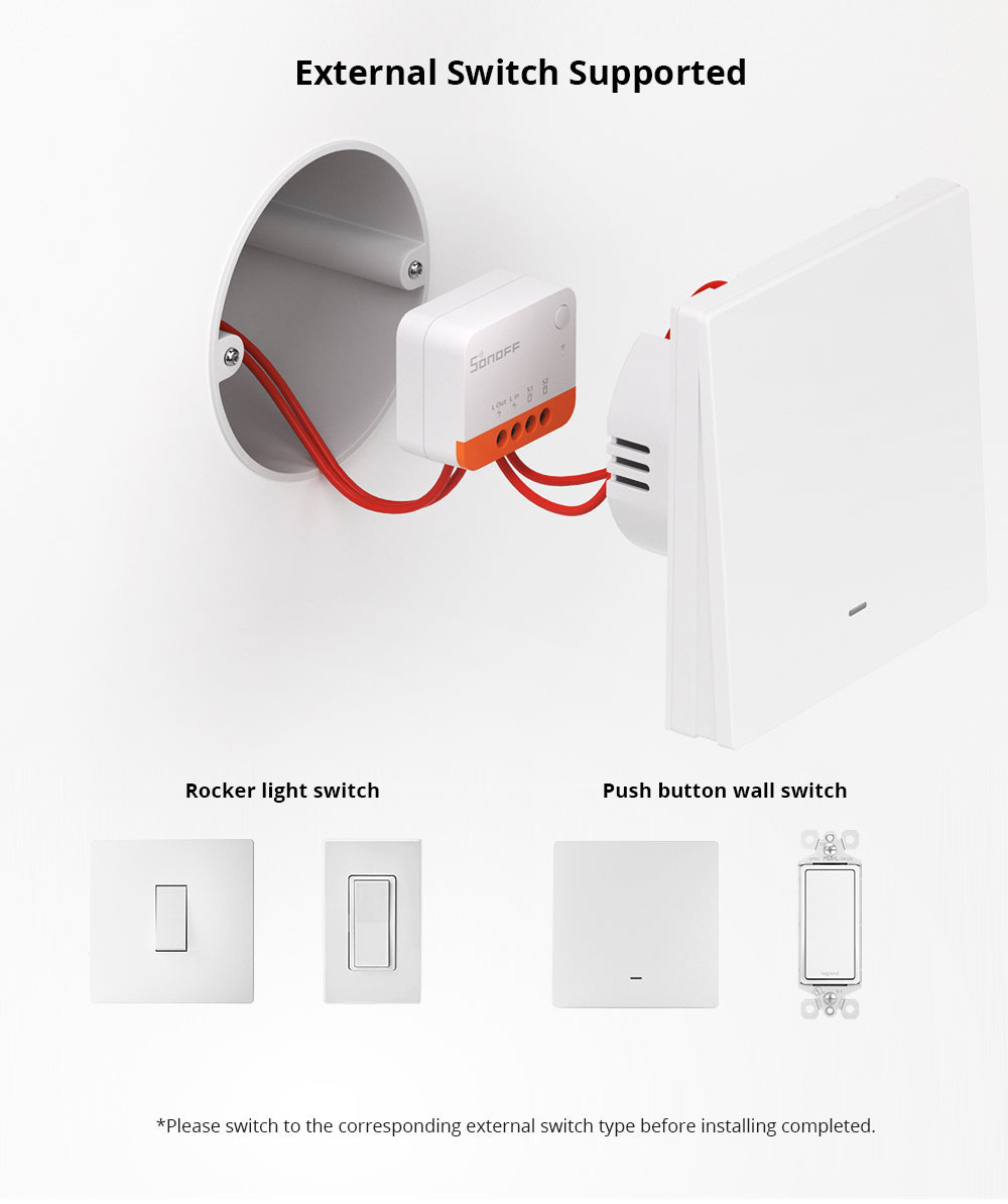 SONOFF Zigbee Smart Switch ZBMINIL2, no neutral wire required! Double pack