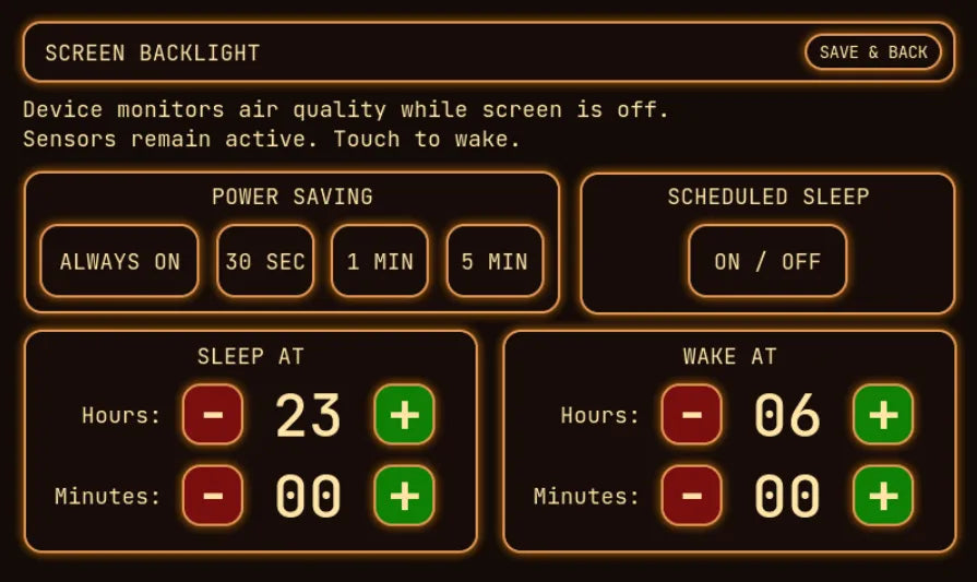 Luftsensor "Project AURA" - Electronic Parts Kit - Reservierung