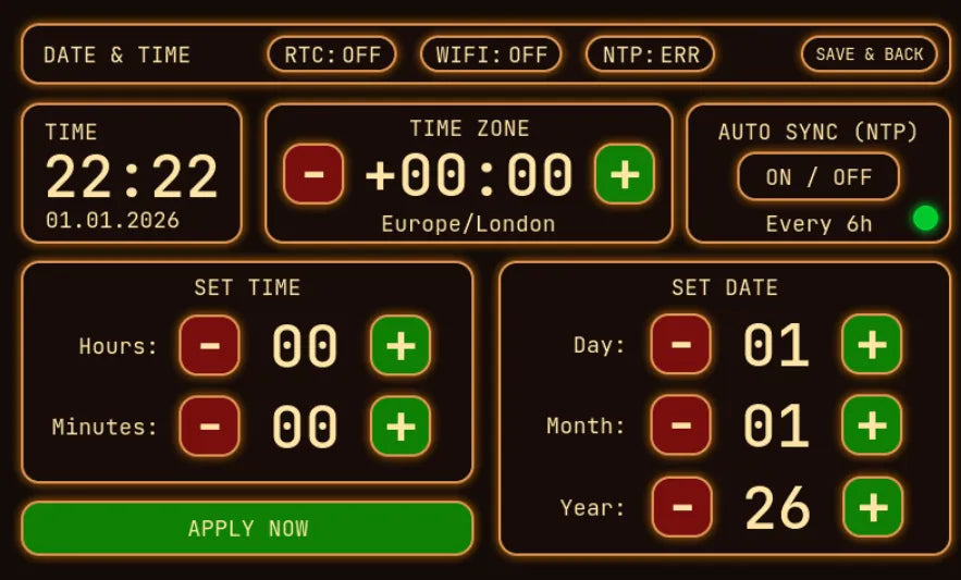 Luftsensor "Project AURA" - Electronic Parts Kit - Reservierung