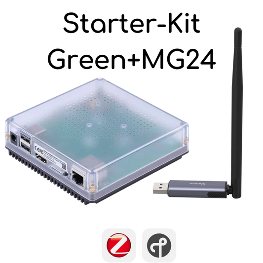 Starter-Kit: Green + Sonoff MG24 für LAN, Zigbee und Matter