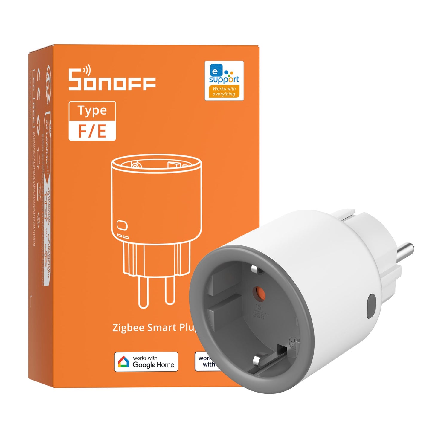 Smarter Stecker Zigbee Sonoff S60ZB mit Energiemessung