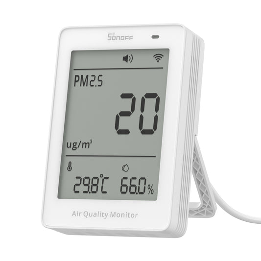 SONOFF AirGuard PM2.5/PM10 SAWF-07P – Matter Over Wi‑Fi Air Quality Monitor