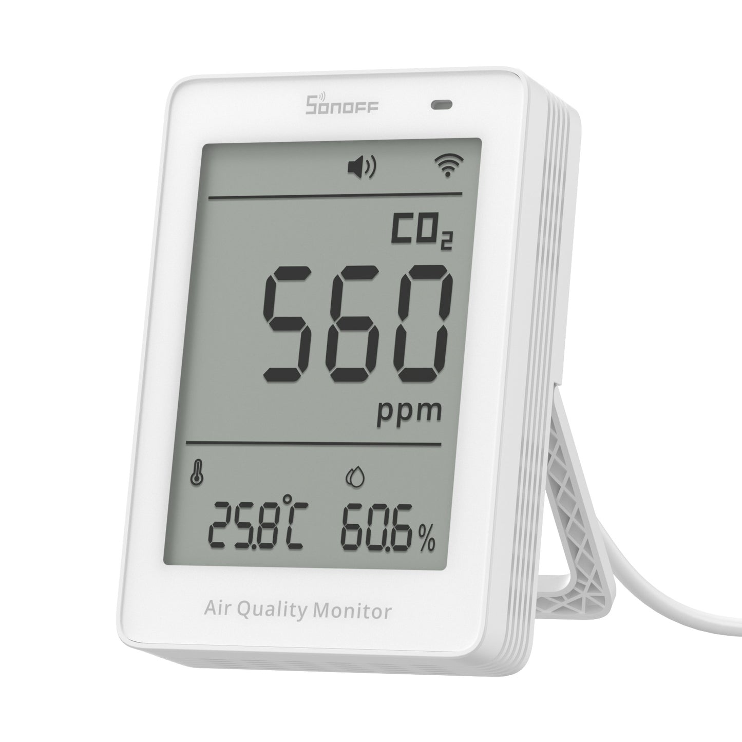 SONOFF AirGuard CO2 SAWF-08P – Matter Over Wi-Fi Air Quality Monitor