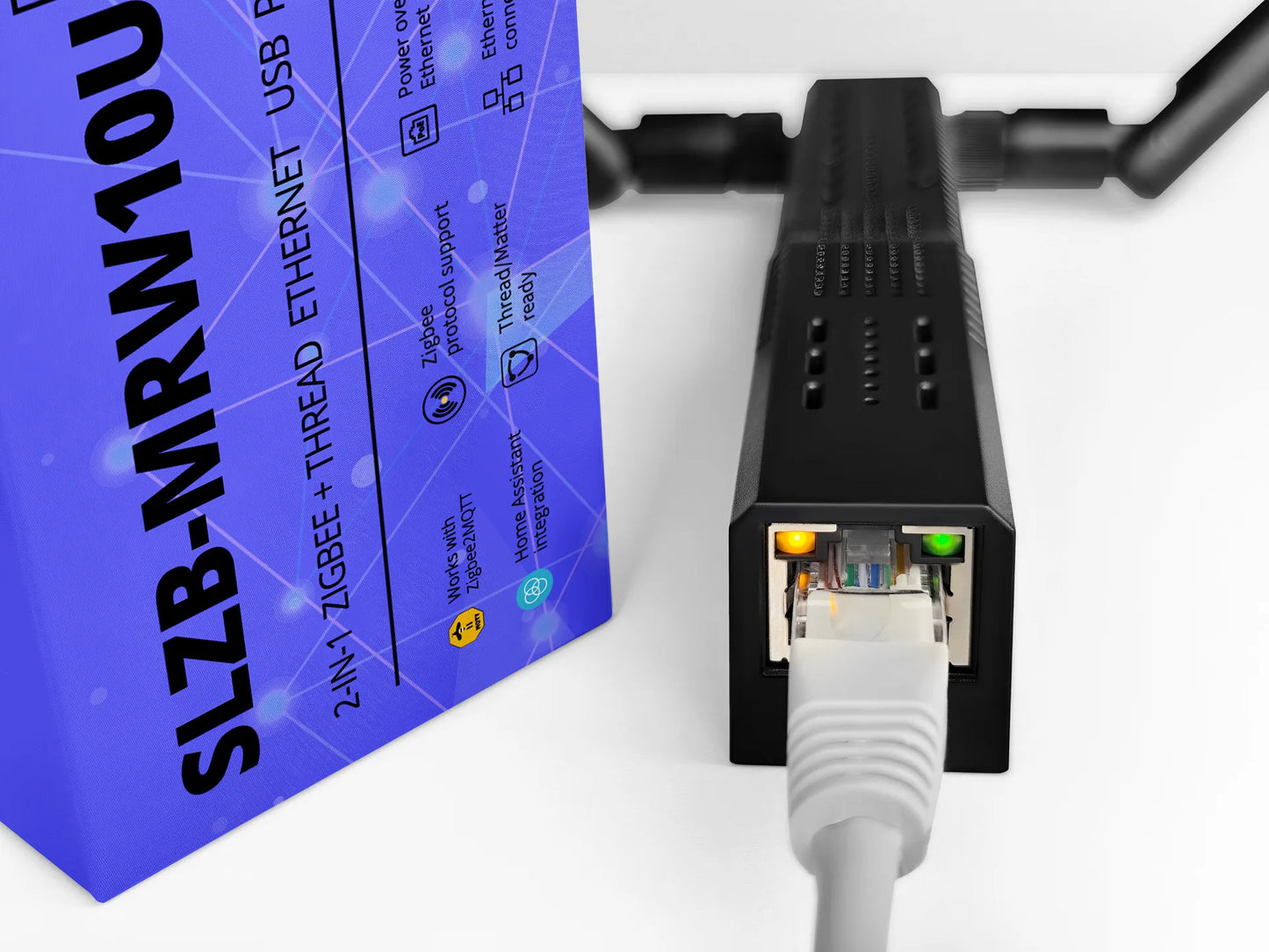 SMLIGHT SLZB-MRW10 – Multiradio PoE Adapter, Zigbee, Thread, Z-Wave