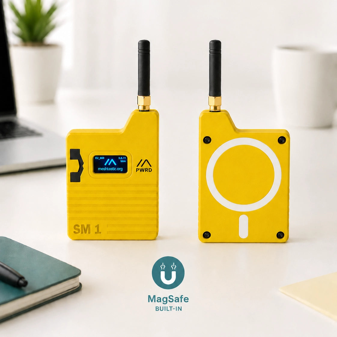 Meshtastic Heltec V3 Node with a Slim Case