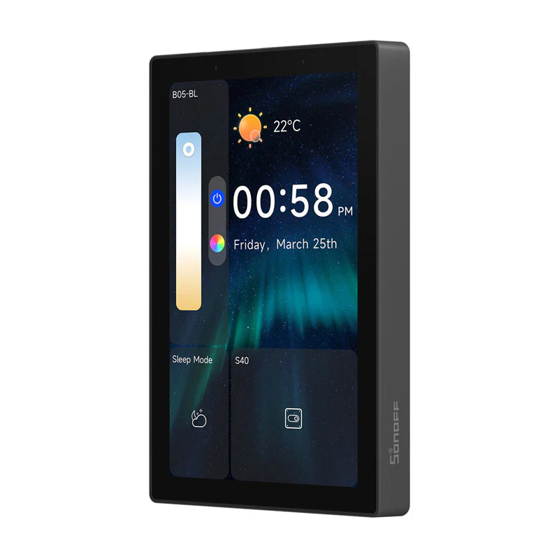 SONOFF NSPanel Pro 120 Steuerpanel (schwarz)