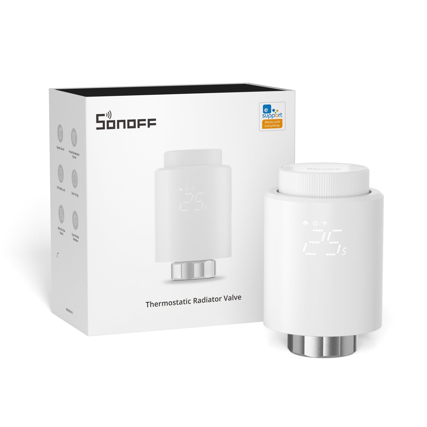 Smartes  Heizkörperthermostat Sonoff TRVZB Zigbee