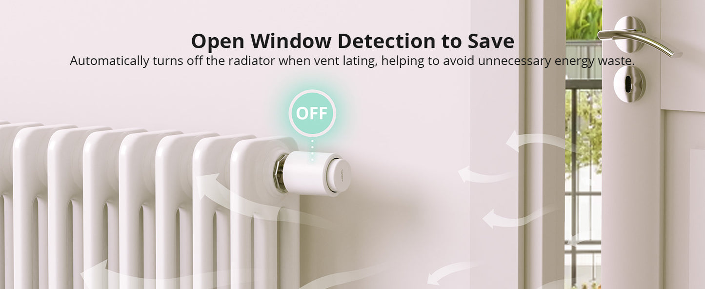 Smartes  Heizkörperthermostat Sonoff TRVZB Zigbee