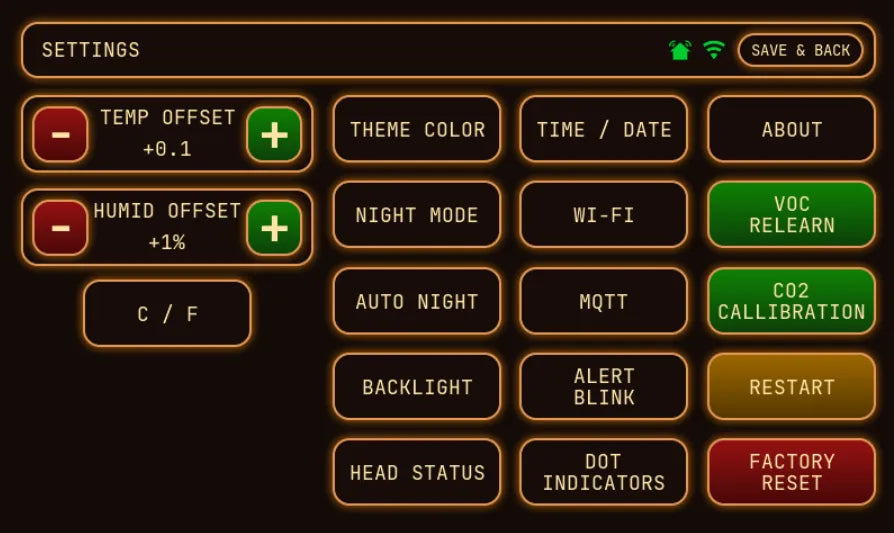 Luftsensor "Project AURA" - Electronic Parts Kit - Reservierung