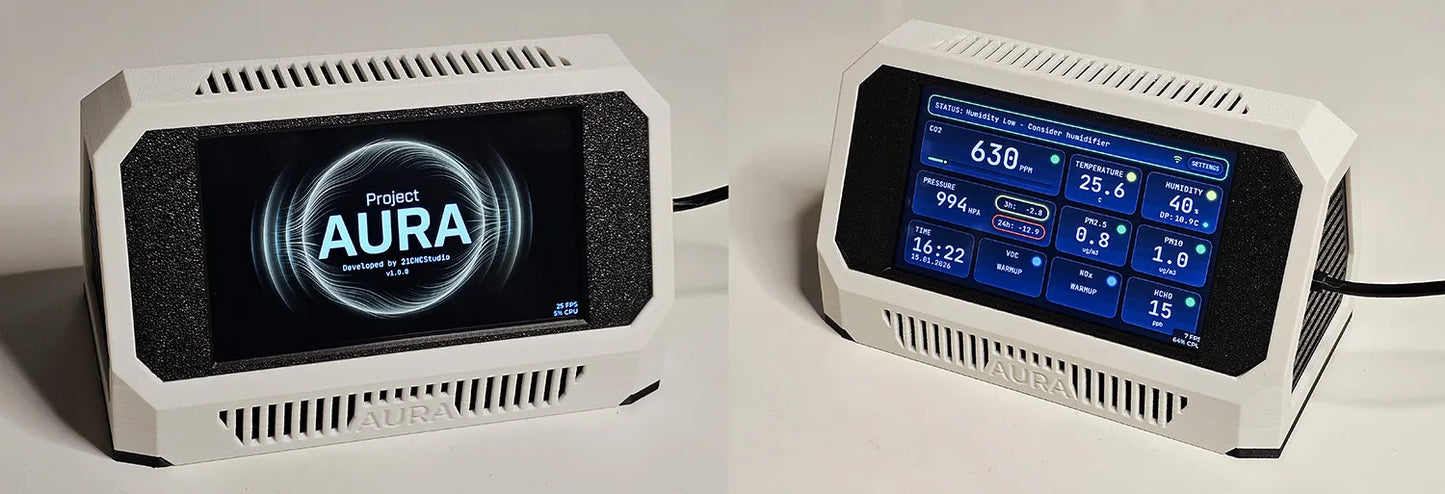 Luftsensor "Project AURA" - Electronic Parts Kit - Reservierung