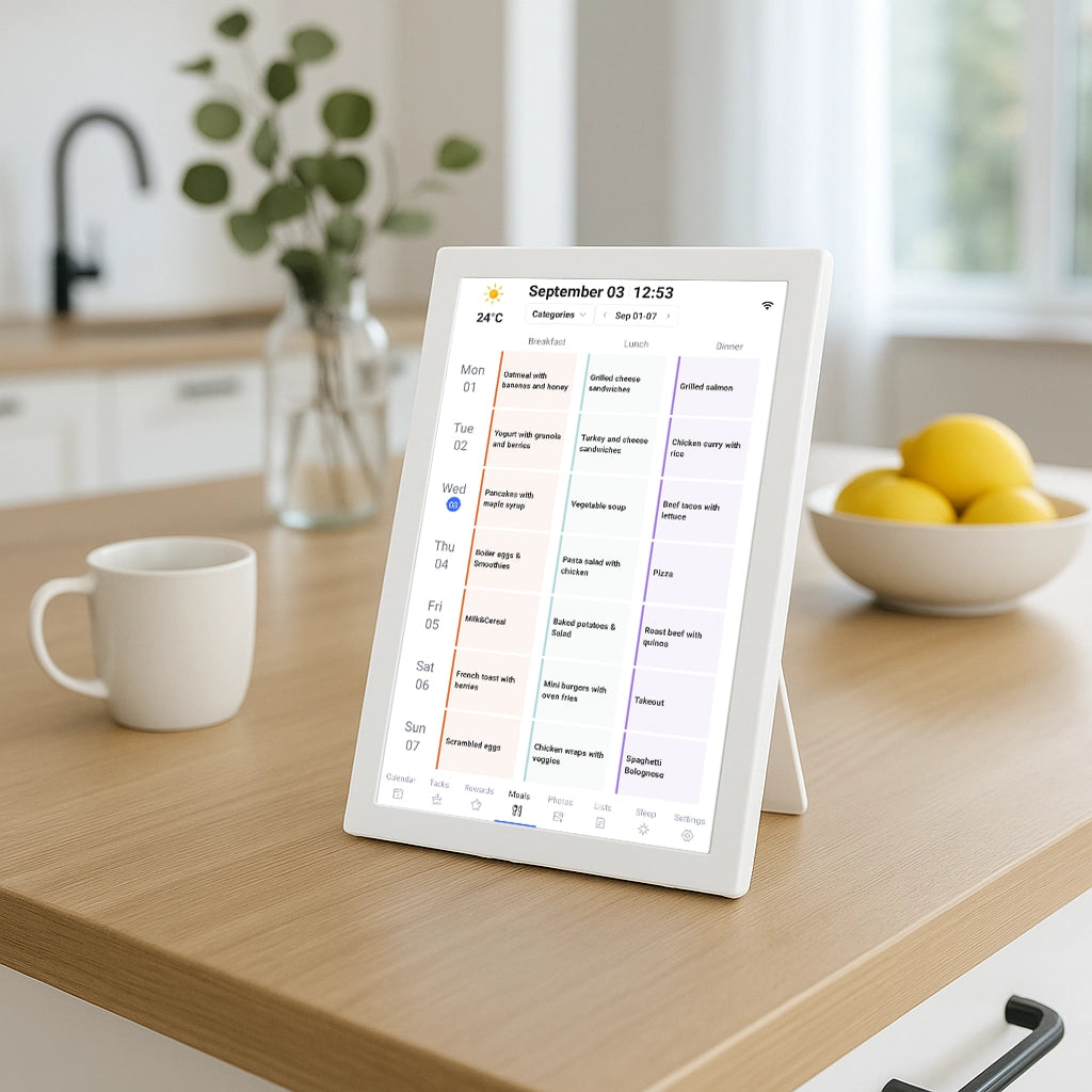 Digitaler Familienkalender mit Wi-Fi-Sync