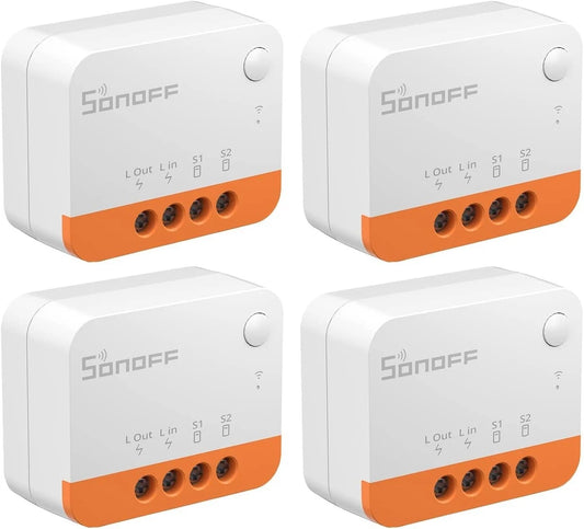 SONOFF ZBMINIL2, kein Neutralleiter erforderlich, im 4er Pack