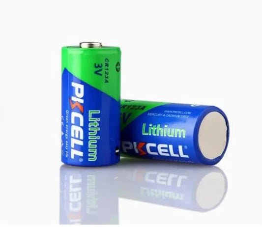 CR123A Lithium-Batterie PKCELL 3V (2 Stück)