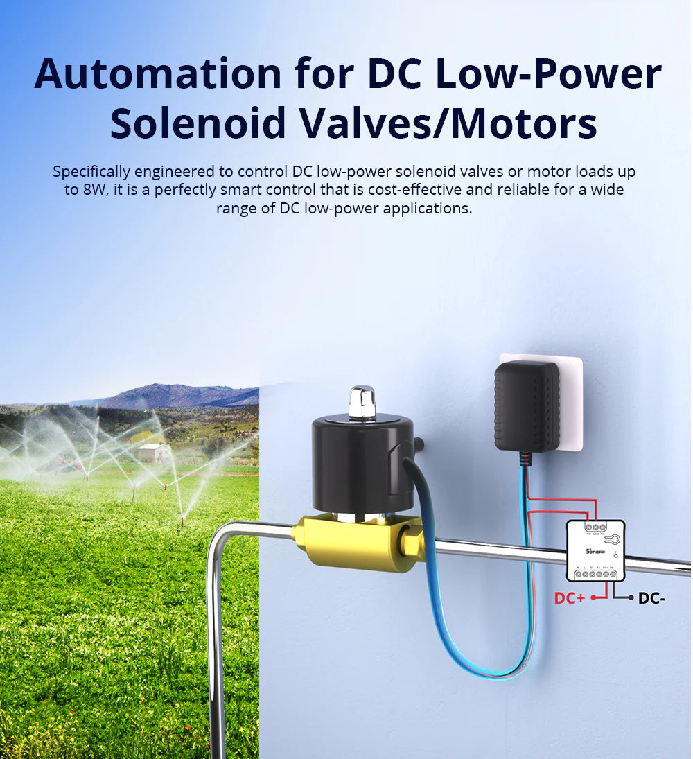 Trockenkontakt-Schalter Sonoff MINI-D - Matter-fähig